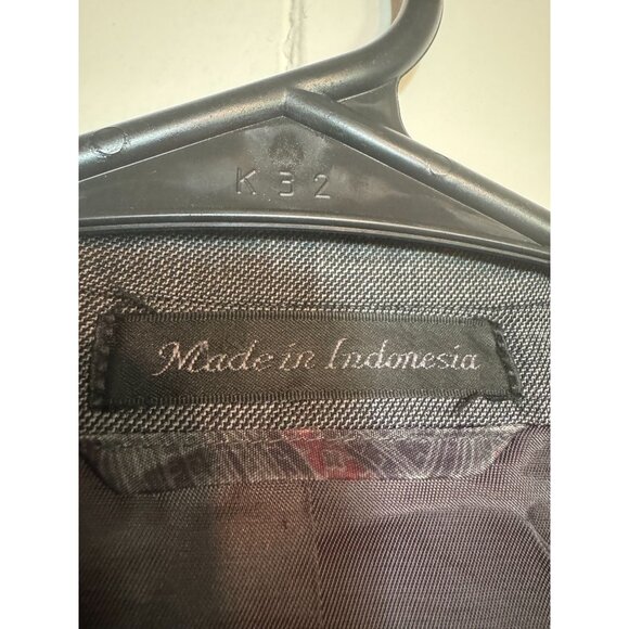 Lauren Ralph Lauren Men’s Blazer Jacket – 100% Wool – Gray – Classic Two-Button - Picture 8 of 10